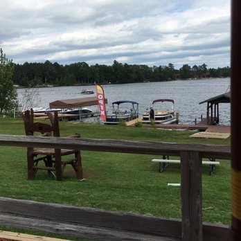 Kickback Grill - Great setting on the lake with space inside too. - New American Near Me - Eagle River, Wisconsin