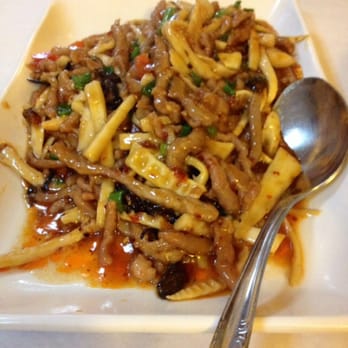 Dongpo Impression - Pork in garlic sauce (yu xiang rou si) - Szechuan Near Me - Chicago, Illinois Dongpo Impression - Pork in garlic sauce (yu xiang rou si) - Szechuan Near Me - Chicago, Illinois
