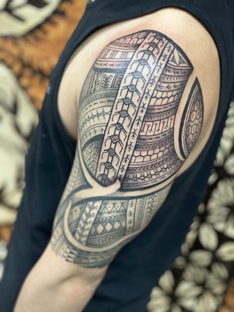 Paka Polynesian Tattoo Logo