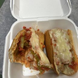 Sausage Sub. Sausage Sub.