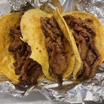 Two Compadres Taqueria Bar & Grill - Carne Asada Tacos. No onions or cilantro, as advertised, no sides. - Mexican Near Me - Midlothian, Virginia