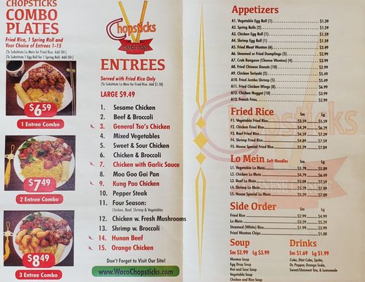 Menu photo 2 Chopsticks VI Marlin, TX