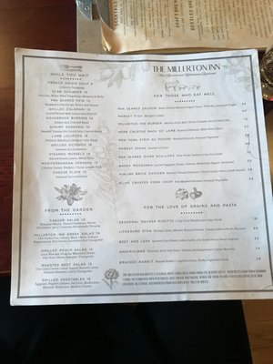 Menu photo 4 The Millerton Inn Millerton, NY Menu photo 4 The Millerton Inn Millerton, NY