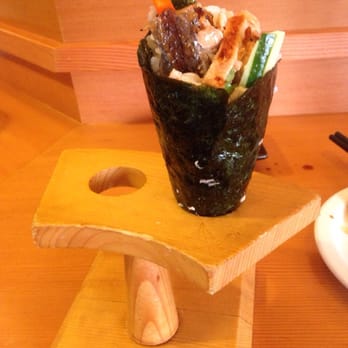 Sushi Tozai - Salmon skin hand roll - Japanese Near Me - Sebastopol, California Sushi Tozai - Salmon skin hand roll - Japanese Near Me - Sebastopol, California