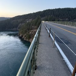 Deception Pass Bridge - Bridge walkway