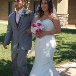 Blissful Events - The beautiful Bride and her son