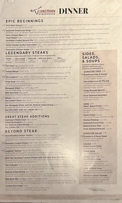 Menu photo 8 LongHorn Steakhouse Midvale, UT Menu photo 8 LongHorn Steakhouse Midvale, UT