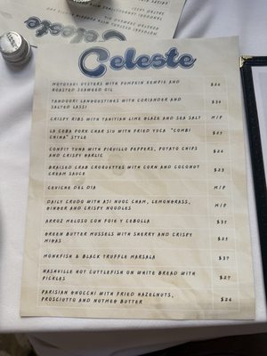 Menu photo 2 Celeste San Juan, PR