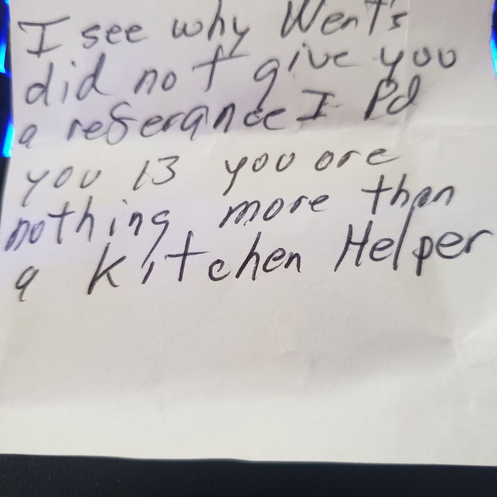 Ringers Roost - Note from Donald Ringer to an ex employee. Very unprofessional - Pubs Near Me - Allentown, Pennsylvania Ringers Roost - Note from Donald Ringer to an ex employee. Very unprofessional - Pubs Near Me - Allentown, Pennsylvania