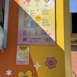 Sunshine Sister Coffee - Menu
