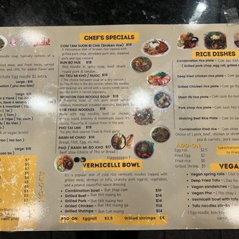 The Pho - Menu Side 2 - Vietnamese Near Me - Stockton, California
