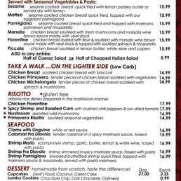 Photos For Maria S Italian Kitchen Menu Yelp