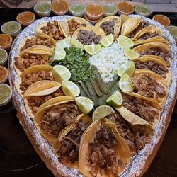 Adolfo's Mexican Food - Valentine's Day Taco Platter taco