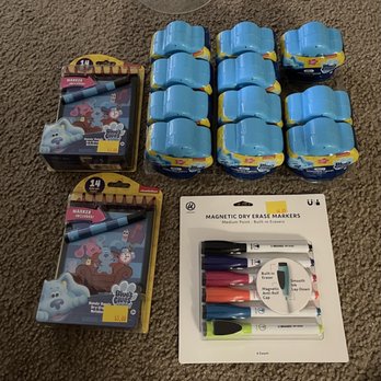 Five Below - Blue's Clues Mystery Blind Packs ($3.99) Handy Dandy Notebook ($5) and Dry Eraser Markers ($4.25) - Arts & Crafts Near Me - Garden Grove, California