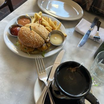 The Essential - Burger, fries, jade green tea - Bars Near Me - Birmingham, Alabama The Essential - Burger, fries, jade green tea - Bars Near Me - Birmingham, Alabama