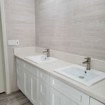 Genesis General Construction - two sinks in a bathroom - General Contractors Near Me - Anaheim, California