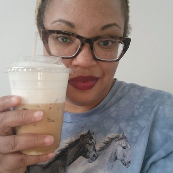 CAFE/5 - My Butterscotch latte...look at GOD!!!!! I moved away from Coffee Bean only to move across the street from this cafe! - Coffee & Tea Near Me - Los Angeles, California