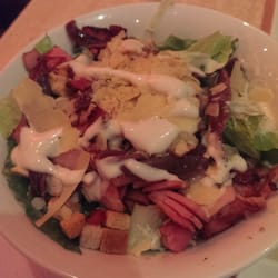 Colosseum Pizza & Rib House - Caesar salad with anchovies.