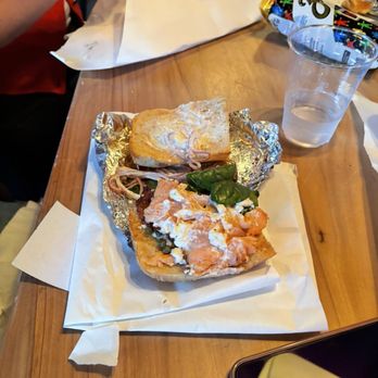The Gramophone - 1/2 Cold Smoked Salmon Sandwich - Bars Near Me - Saint Louis, Missouri