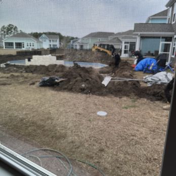 Lux Custom Pools & Spas - How's this for a neighborhood view! Beware of this company! - Masonry/Concrete Near Me - Little River, South Carolina Lux Custom Pools & Spas - How's this for a neighborhood view! Beware of this company! - Masonry/Concrete Near Me - Little River, South Carolina