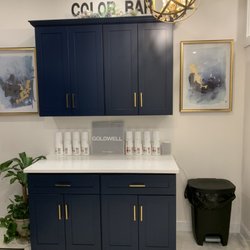 Chique Hair Salon - Our color bar!!