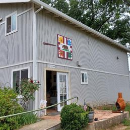 The tasting room has a funky and welcoming feel. The tasting room has a funky and welcoming feel.