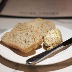 Complimentary bread and butter