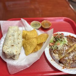 Anita's Mexican Grill - Burrito & enchiladas of choice