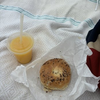 Garden State Bagels - OJ and breakfast sandwich - Bagels Near Me - Encinitas, California Garden State Bagels - OJ and breakfast sandwich - Bagels Near Me - Encinitas, California