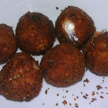 CESaute - Wild mushroom arancini. - Personal Chefs Near Me