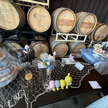 Urbanrest Brewing - a table with a bunch of barrels - Breweries Near Me - Ferndale, Michigan Urbanrest Brewing - a table with a bunch of barrels - Breweries Near Me - Ferndale, Michigan