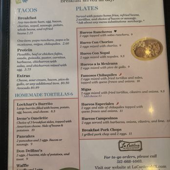 La Cantera Mexican Restaurant - Menu - Mexican Near Me - Lockhart, Texas La Cantera Mexican Restaurant - Menu - Mexican Near Me - Lockhart, Texas