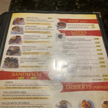 Mirna's Cuban Cuisine - Menu - Cuban Near Me - Sarasota, Florida