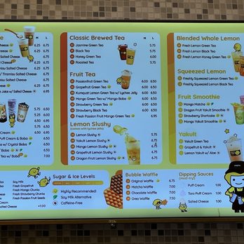 Happy Lemon - Updated menu June 2024 - Bubble Tea Near Me - San Leandro, California Happy Lemon - Updated menu June 2024 - Bubble Tea Near Me - San Leandro, California