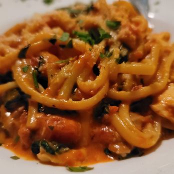 Fontina Grille - Crab & Salmon Rose (close-up) - January 2025 - Italian Near Me - Rockville, Maryland Fontina Grille - Crab & Salmon Rose (close-up) - January 2025 - Italian Near Me - Rockville, Maryland