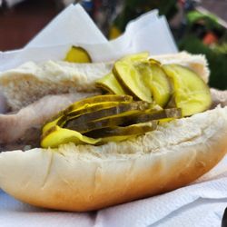 Stubbe's Haring - fresh Haring Sandwich.. tastes like a creamy fish oyster