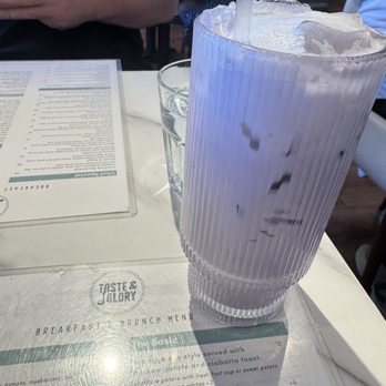 Taste & Glory - Iced ube latte - Breakfast & Brunch Near Me - San Mateo, California Taste & Glory - Iced ube latte - Breakfast & Brunch Near Me - San Mateo, California
