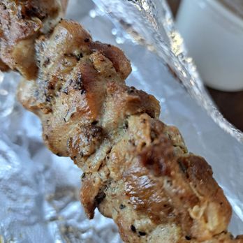The Gyro Spot - Chicken souvlaki stick - Greek Near Me - Fuquay-Varina, North Carolina