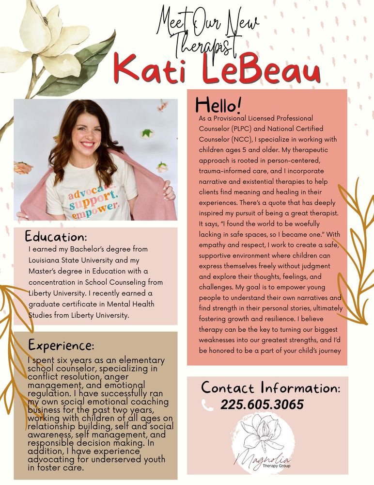 Magnolia Therapy Group - grief counselor in Baton Rouge, LA