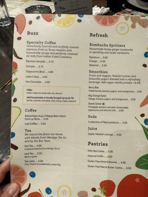 Menu photo 8 Sleepy Bee Cafe - Downtown Cincinnati, OH