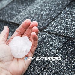 3M Exteriors - Free inspections for hail and wind damage.