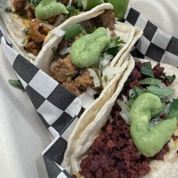 Pastor Taco, Pollo Taco, Chorizo Taco Pastor Taco, Pollo Taco, Chorizo Taco