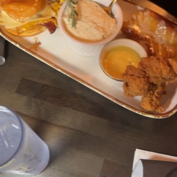 Just Spoons Cafe - The Champ Sampler - Comfort Food Near Me - Plantation, Florida Just Spoons Cafe - The Champ Sampler - Comfort Food Near Me - Plantation, Florida