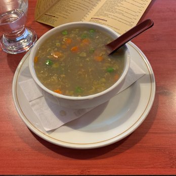 Hakka Khazana - Vegetarian sweet corn soup - Indian Near Me - Mississauga, Ontario Hakka Khazana - Vegetarian sweet corn soup - Indian Near Me - Mississauga, Ontario