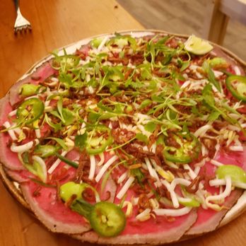 Hearthside - Wagyu beef carpaccio - New American Near Me - Collingswood, New Jersey Hearthside - Wagyu beef carpaccio - New American Near Me - Collingswood, New Jersey