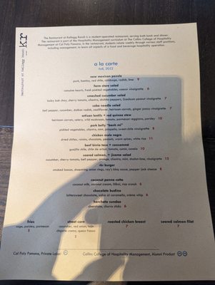 Menu photo 6 The Restaurant at Kellogg Ranch Pomona, CA