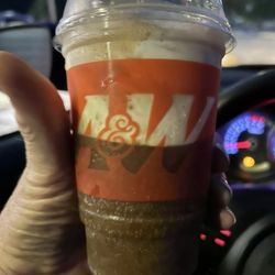 A root beer, float, so good.