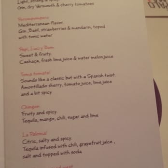 La Paloma - Very interestung cocktailsss - Spanish Near Me - Hong Kong, HK