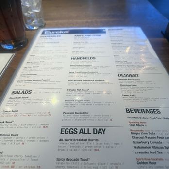 Eureka! - Menu - American Near Me - Concord, California