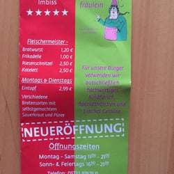 Tölkens Fleischermeister Imbiss - Der Flyer